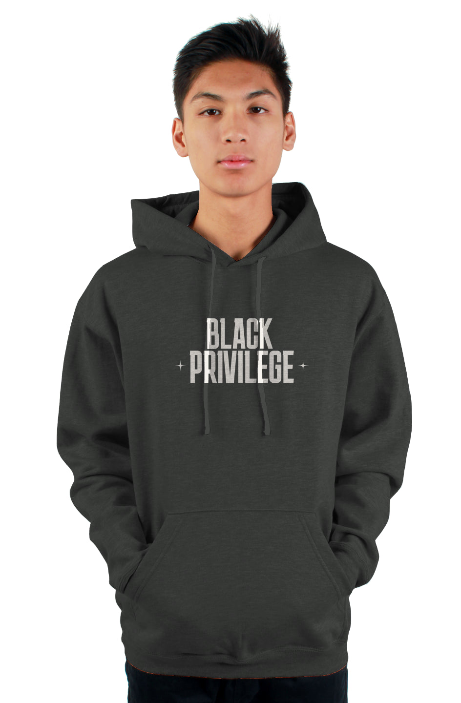 BLACK PRIVILEGE pullover hoody