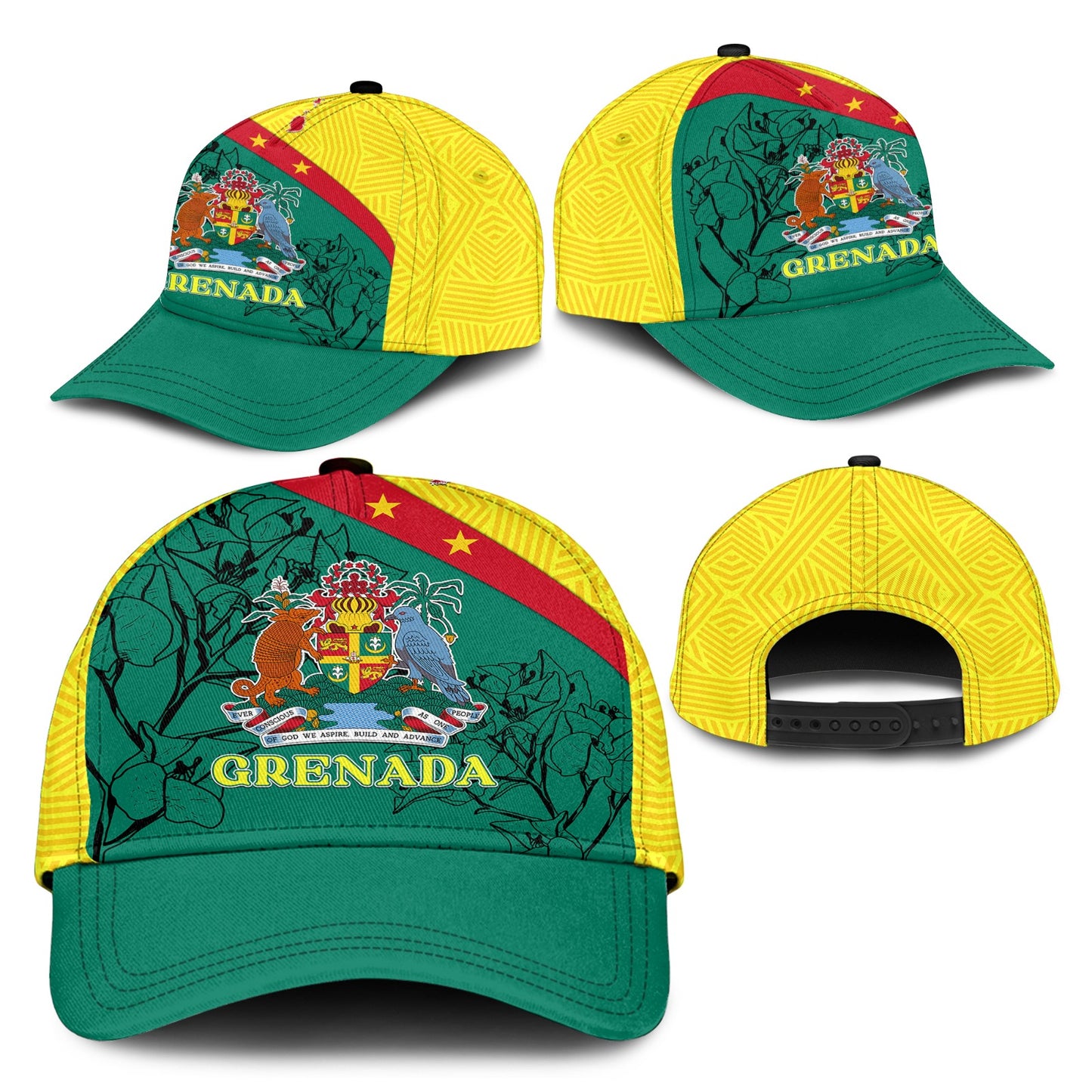 Grenada Caps - Proud Grenadian LT12