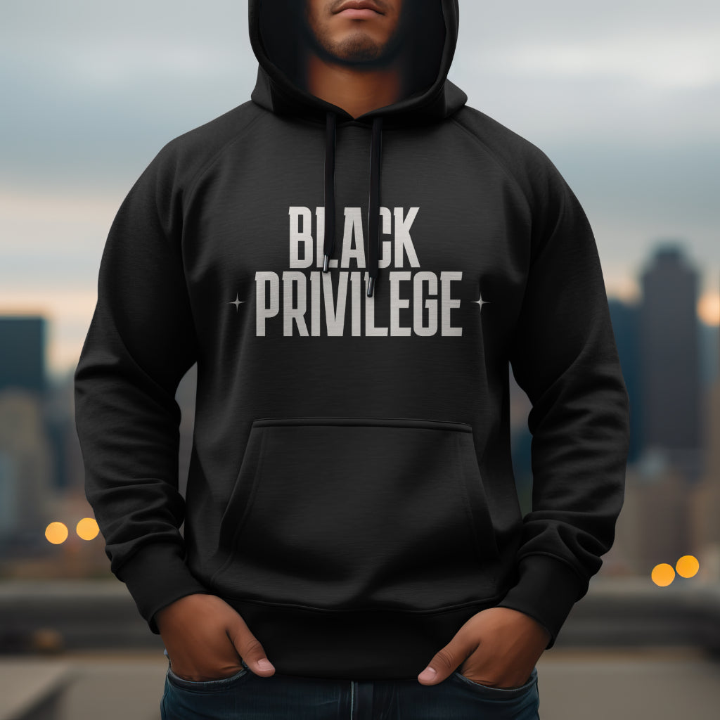 BLACK PRIVILEGE pullover hoody