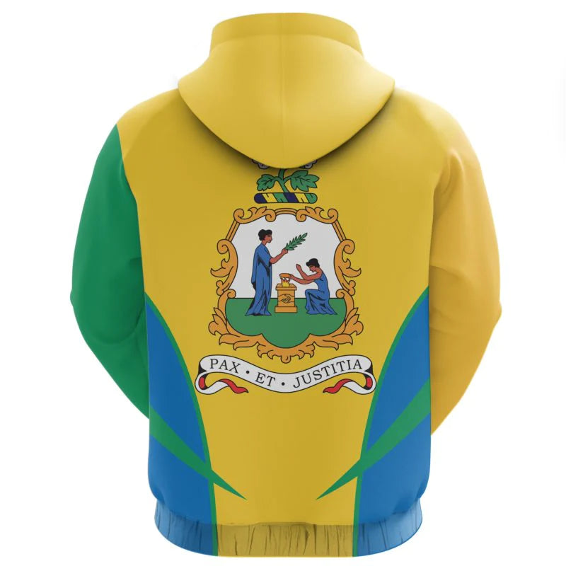 Saint Vincent and The Grenadines Active Hoodie