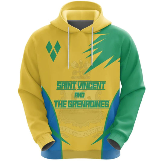 Saint Vincent and The Grenadines Active Hoodie