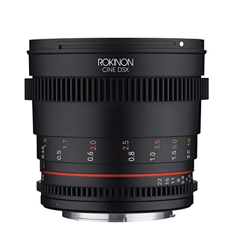 Rokinon 50mm T1.5 High Speed Full Frame Cine DSX Lens for Canon EF