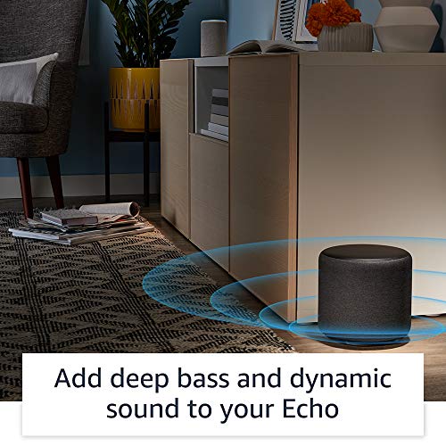 Echo Sub - Powerful subwoofer for your Echo - requires compatible Echo device