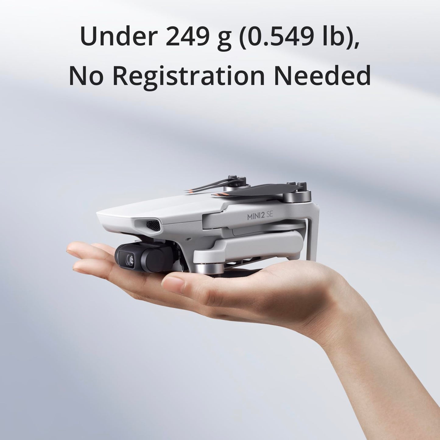 DJI Mini 2 SE, Lightweight and Foldable Mini Drone with QHD Video, 10km Video Transmission, 31-min Flight Time, Under 249 g, Return to Home, Automatic Pro Shots, Drone with Camera for Beginners