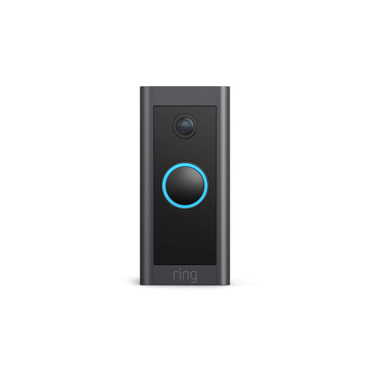 Ring Video Doorbell Wired | Use Two-Way Talk, advanced motion detection.